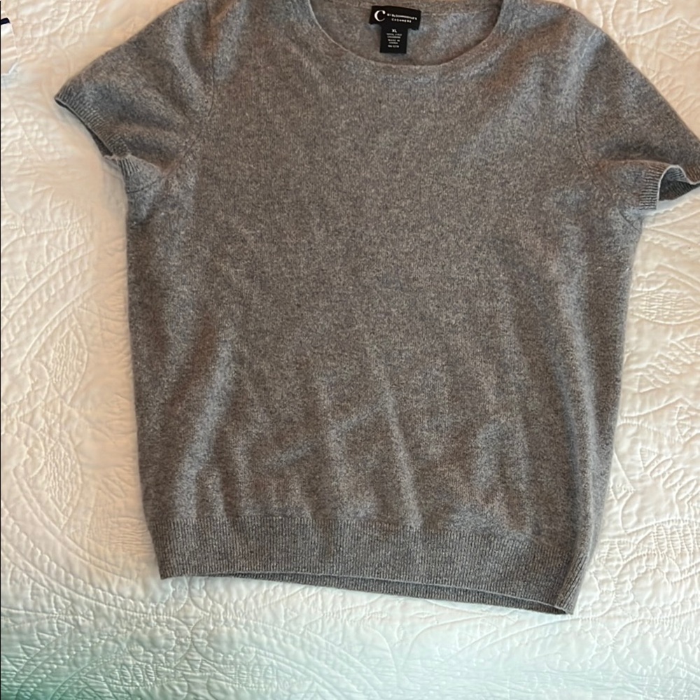 Bloomingdale’s cashmere tee shirt
